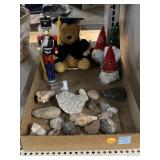 Stones rocks, Christmas decorations & more