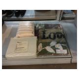 Household rug, twin sheet set