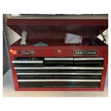 Craftsman Metal Toolbox WITH Contents. Approx 16