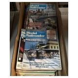 Collection of Model Railroader Magazines.