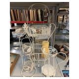 Metal Plant Stand, Candle Holder and More.
