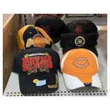 Assorted Hats. Bears, L.A Lakers, And More.
