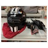 Star Bell riding  Helmet.  new bilt and shaf