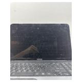 Toshiba laptop with charger, factory reset.