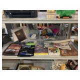 Assorted Keys, Soldering Iron Kit, Lanyards, and