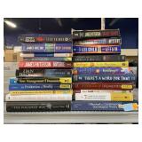 Collection of Books. Rollins, Patterson, Oï¿½Brien,