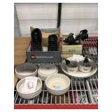 Hi tec boosts womanï¿½s sz 7.5, longaberger pottery