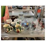 Collectible Vintage Glasses and Mugs.