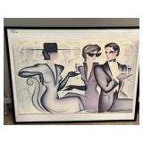 Framed print, Party, 30x40
