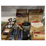 Sunbeam electric slicing knife, shake weight,