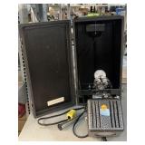 Vintage microphone in original case