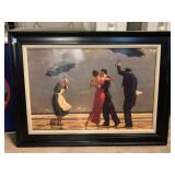 Print on board framed to 44x32