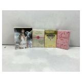 4 sealed NIB perfume colognes.