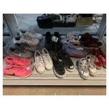 Assorted athletic shoes.  Size 13C-M12