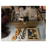 Decorative Napkin Holders and Crafting Supplies.