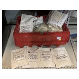 Sealed Emergency Food Packs. Assorted.