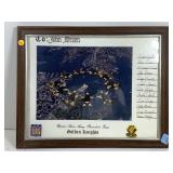 Signed framed US Army Parachute Team, Golden