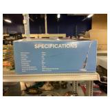 Steam mop in box.