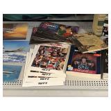 Fighter Jet Postcard/Fact Sheets, Lionel Train