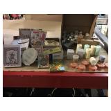 Stationary cards, scented candles, tarts and more