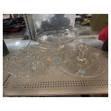 Glass Cake Stands.