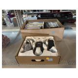Parrot Drone, DVDï¿½s, and VHS.