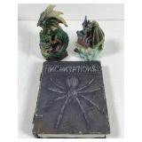 Sid Dickens Memory Block, 3D spider w/text