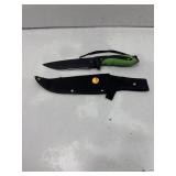 Tac Assault fixed blade knife with holster sheath