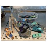 Toys, Woody & Donald Duck figures, mini Die-cast