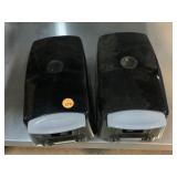 2 soap dispensers