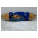 Decorative wood Hawaii wall art plaque 30x8