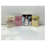4 sealed NIB perfume colognes.