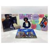 4 LPs record albums, The Jacksonï¿½s, Whitney