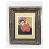 Pablo Picasso Custom Framed Print on Paper.