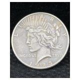 1923 S Silver Peace Dollar