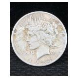 1923 S Silver Peace Dollar