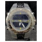 Seiko Pulsar Nx14-x001 Ana Digi World Time Watch