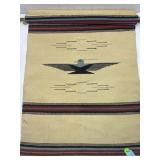 Native American tapestry w/bird design, 19x35