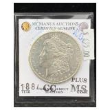 1884 Carson City Signature Series Silver Morgan