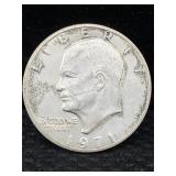 1971 S Silver Ike / Eisenhower Dollar