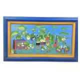 Loy Dean Williams Signed Painting On Art Panel.