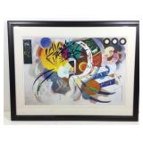 Wassily Kandinski ï¿½Dominant Curveï¿½ Print On Paper