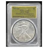 2017-s Silver Eagle, Pcgs Ms69