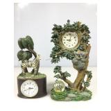 Animal clocks, Koalas & zebra