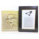 Framed Vince Lombardi Print & Photo Reproduction