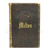 1873 The Poetical Works Of John Milton.