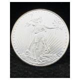1 Ozt .999 Silver Bullion Round