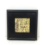 Claudeth McDermatt Signed Encaustic Painting On