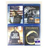 Blu-Ray discs, Lord of the Rings & more