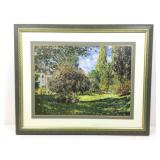 Claude Monet ï¿½Park Monceauï¿½ Print On Paper.